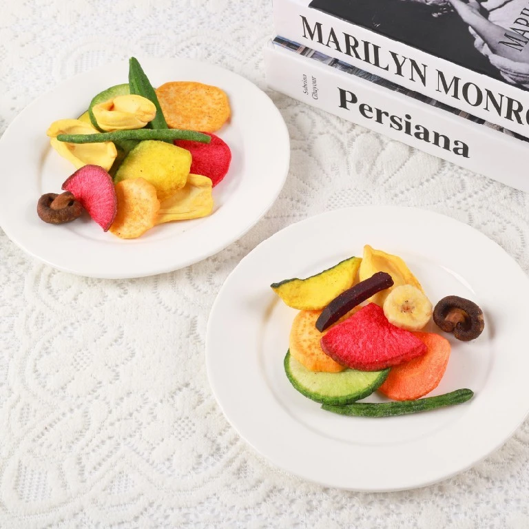 Best Selling Vegetable Fruit Mix Fruit Vegetable Crisps factory